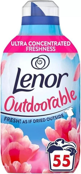 Lenor Outdoorable PINK BLOSSOM Fabric Conditioner 55 washes