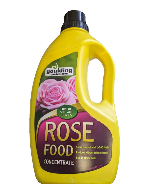 Goulding Garden Care Liquid Rose Food Super Concentrate Plant Feed 1L