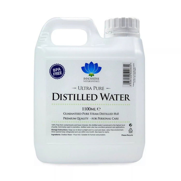 Innovative Ultra Pure Distilled Water Steam Process 1.1L