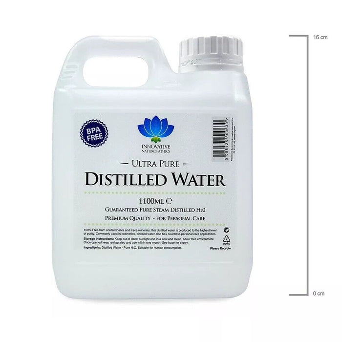 Innovative Ultra Pure Distilled Water Steam Process 1.1L