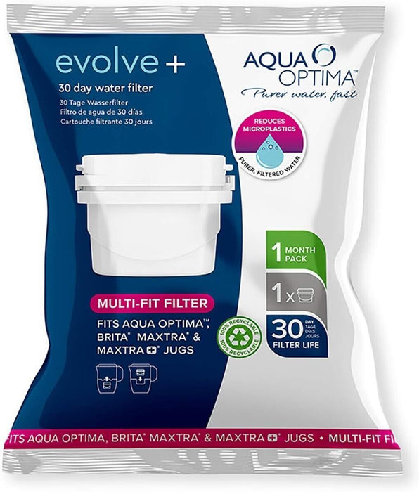 Aqua Optima Evolve – Water Pitcher Filter 30 Days