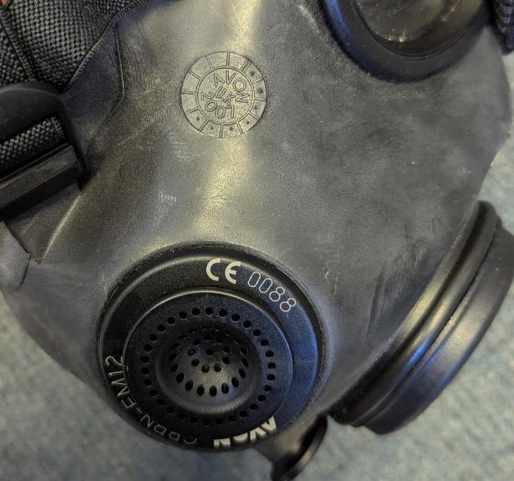 British Army Black Respirator - Sold As Seen