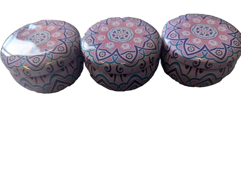 Lavender Candles Pink Mandala X3