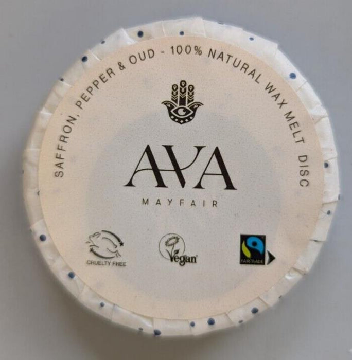 AVA Mayfair Saffron, Pepper & OUD Wax Melt - 25G