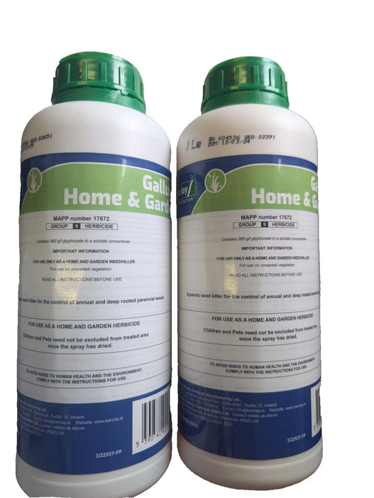 Gallup Weedkiller Home & Garden 1L x2