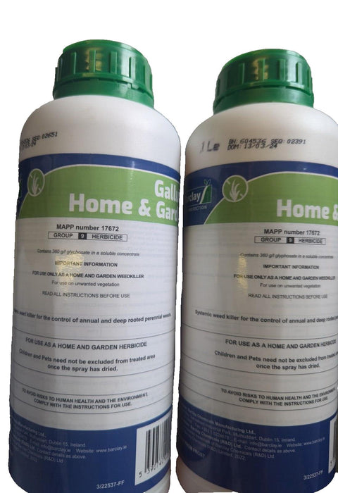 Gallup Weedkiller Home & Garden 1L x2