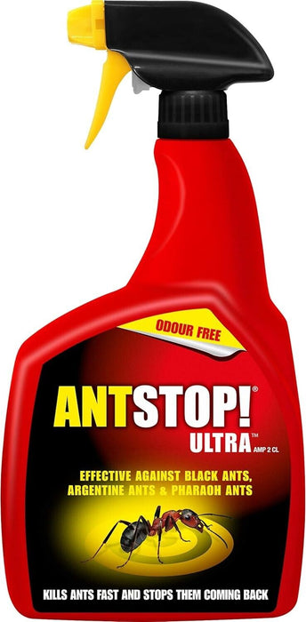 Home Defence Ant Stop Ultra Gun Spray, Red 800ML