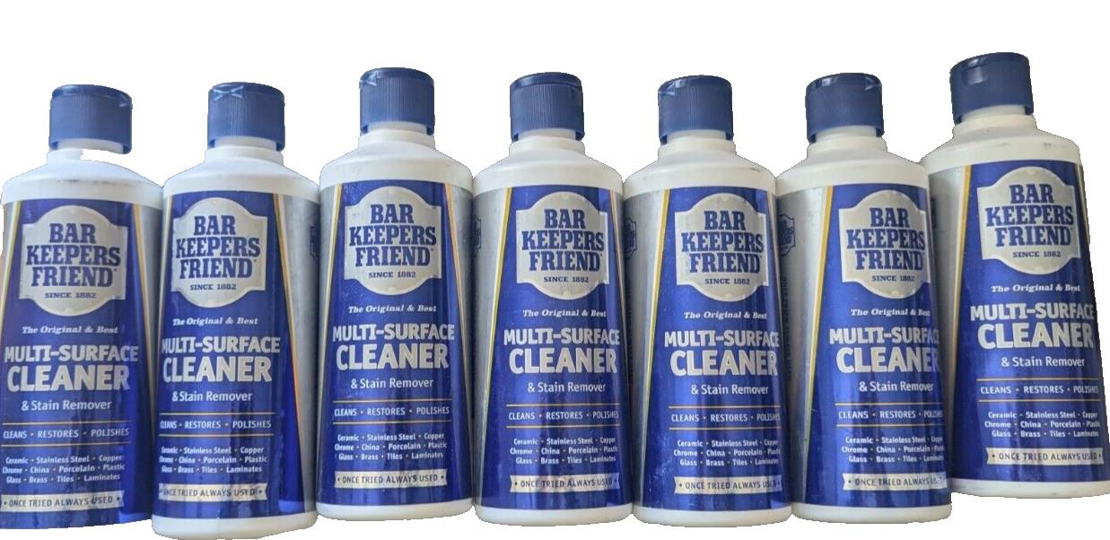 Bar Keepers Friend Stain Remover & Multi Surface Cleaner 250g x7