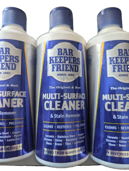 Bar Keepers Friend Stain Remover & Multi Surface Cleaner 250g x7