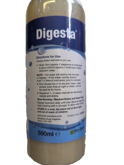 Digesta for Drains, Sinks & Taps Blockage 500ml