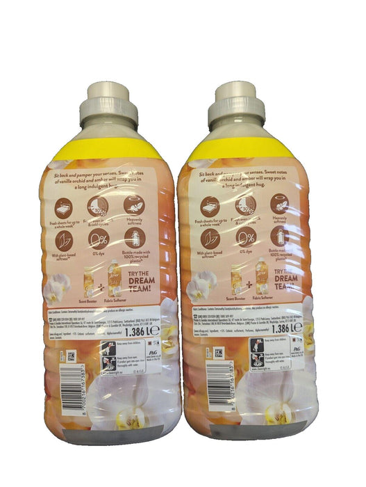 Lenor Fabric Conditioner Gold Orchid 42 Washes x2