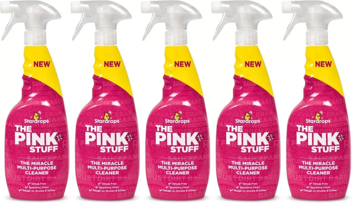 THE PINK STUFF Multi Purpose Cleaner, 750 ml x5