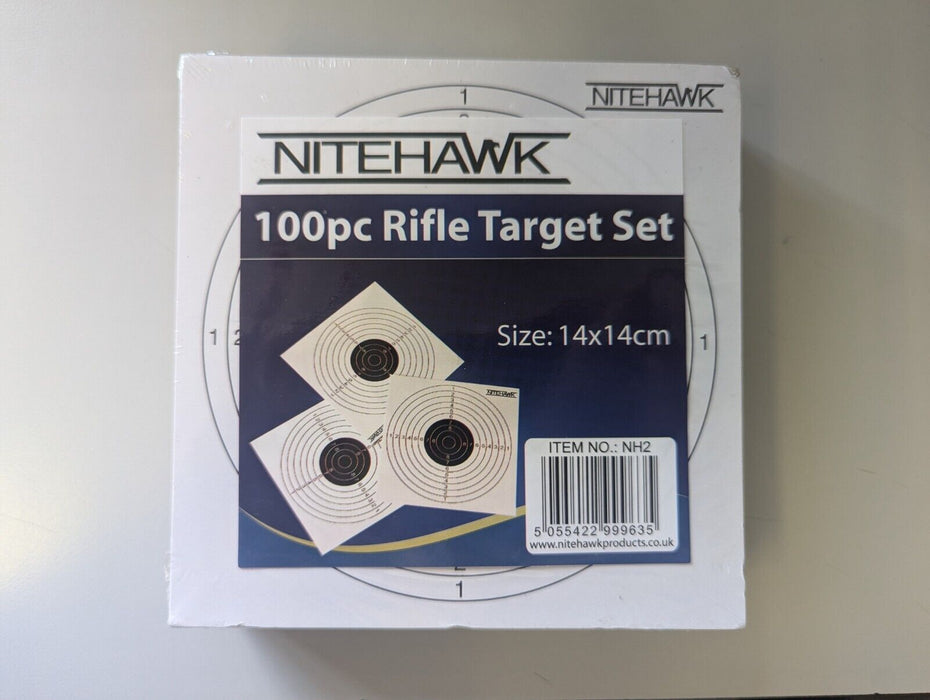 Nitehawk 100pc 14cm Air Rifle/Airsoft Pistol Shooting Practice Card Targets