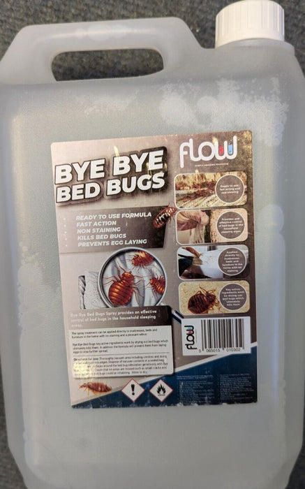 Flow - Bye Bye Bed Bugs - 5 Litre Bottle