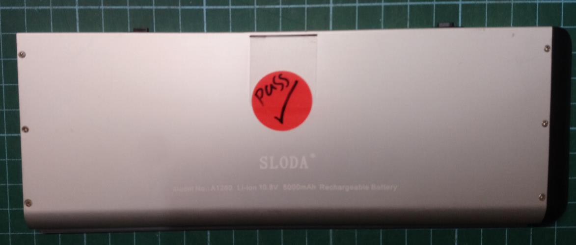 Used Sloda A1280 Battery for MacBook 13” (Late 2008) 5000mAh