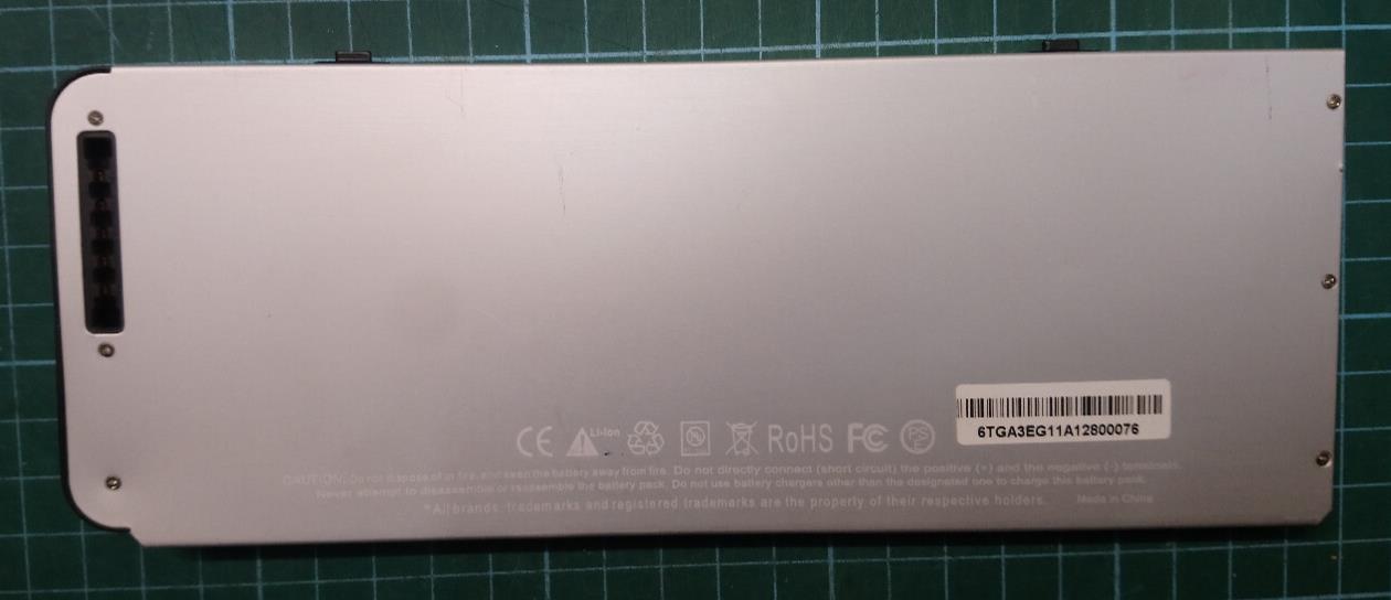 Used Sloda A1280 Battery for MacBook 13” (Late 2008) 5000mAh