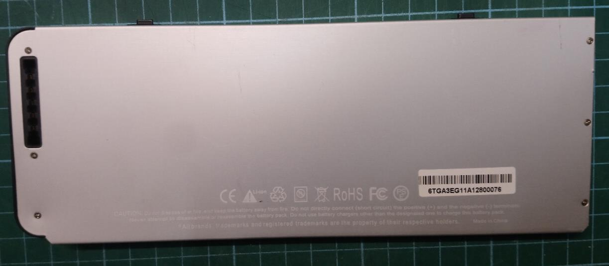 Used Sloda A1280 Battery for MacBook 13” (Late 2008) 5000mAh