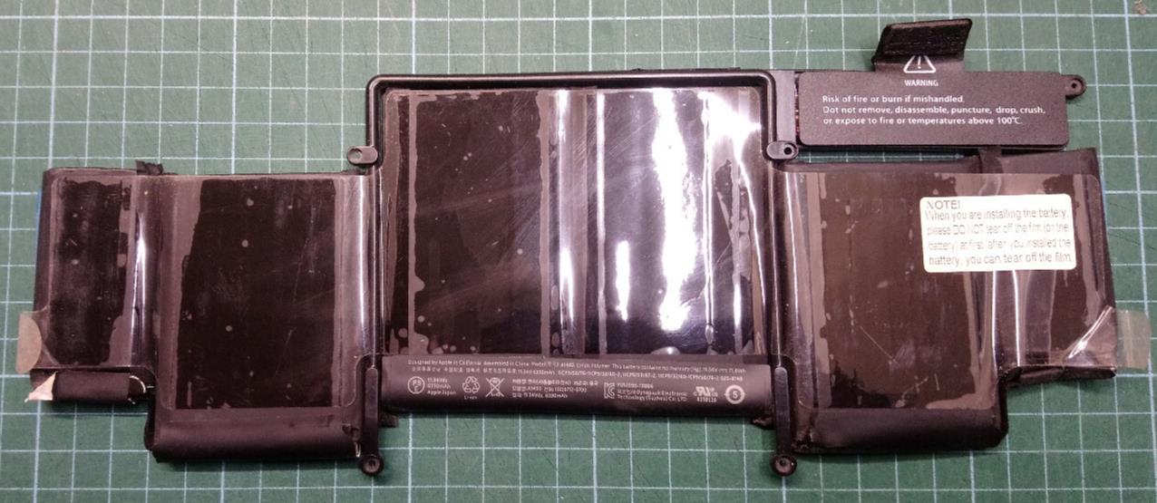 Used A1493 Battery for MacBook Pro Retina 13” A1493 A1502 2013 2014 2015