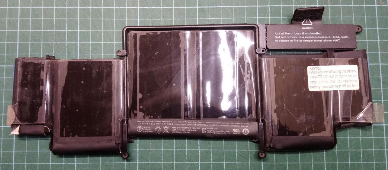 Used A1493 Battery for MacBook Pro Retina 13” A1493 A1502 2013 2014 2015
