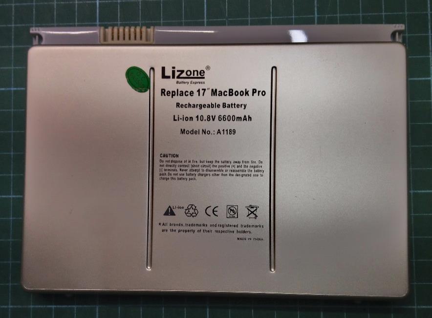 Used A1189 Battery For Apple MacBook Pro 17" A1151 A1261 A1229 2007 2006 MA458