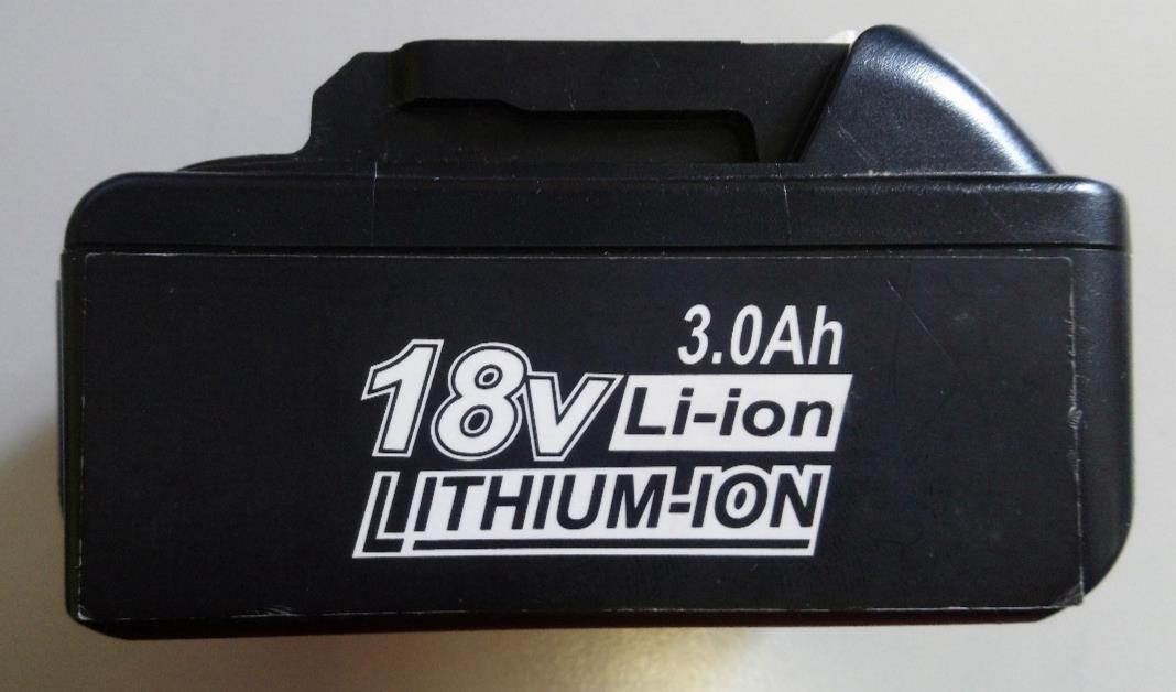 Used Vanon 3.0Ah For Makita 18V Battery Li-Ion BL1830