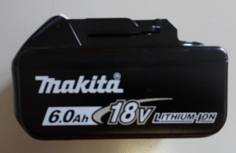 Makita Genuine BL1860 18V 6.0ah Lithium-ion LXT Battery Original Box Packaging