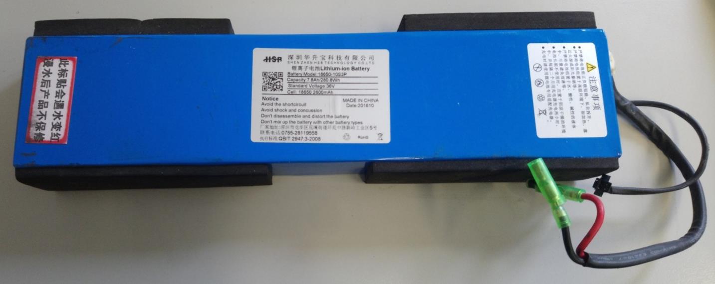 10S3P Li-ion Battery pack 7.8Ah 36V