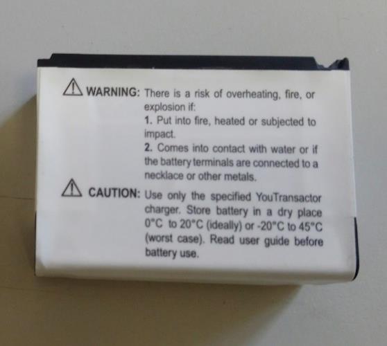 You Transactor 4000mAh Battery for SK100 Terminal