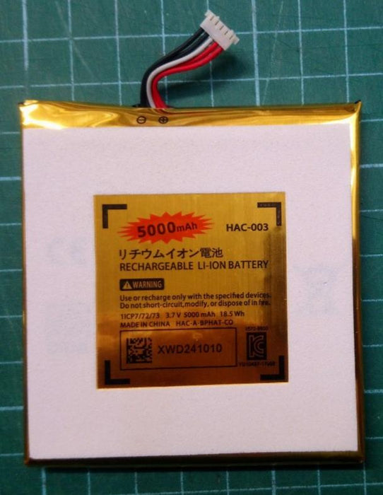 Compatible Battery for Nintendo Switch Console HAC-003 5000mAh 3.7v