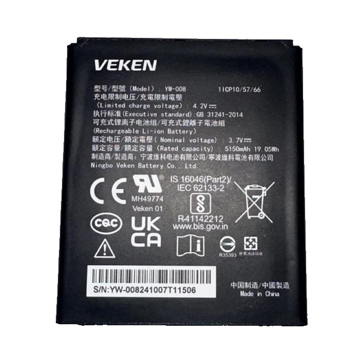 ORIGINAL VEKEN 3.7V 5150mAh Battery YW-008  A920Pro PosS