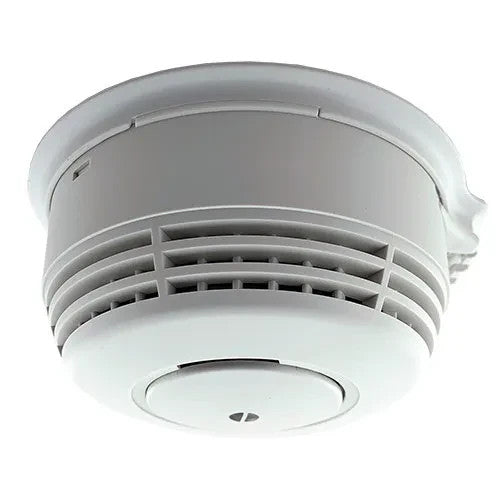 Optical Smoke Detector 230v Mains c/w Lithium Battery Back Up