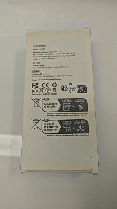 Action Camera Kit, Charging Kit with Two 1350 Mah Batteries & USB Charger GB1350