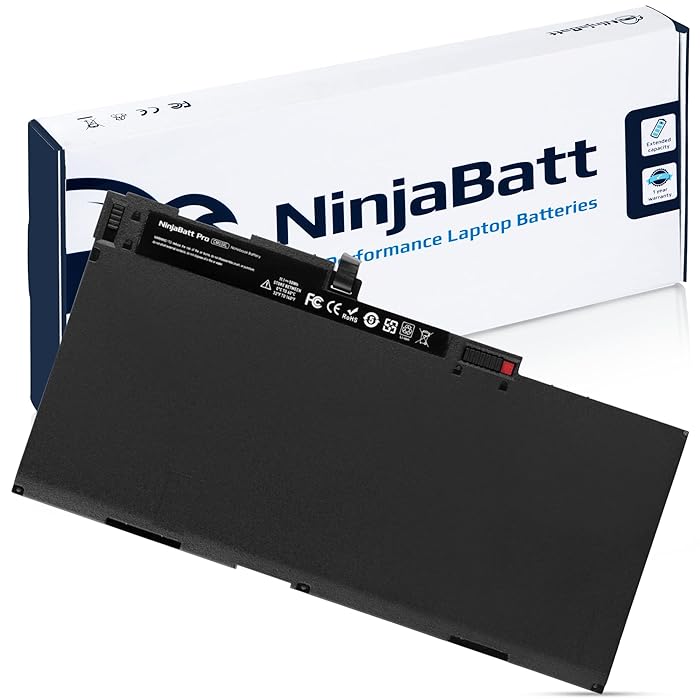 NinjaBatt Battery for HP CM03XL 717376-001 Elitebook 840 G3 845