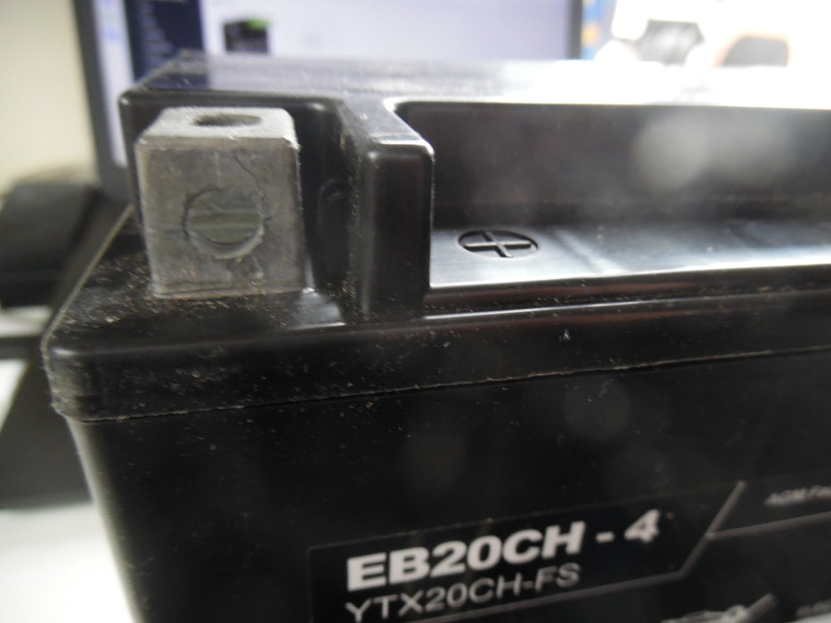 LEOCH YTX20CH-BS HIGH PERFORMANCE MF MOTORCYCLE BATTERY EB20-CH USED