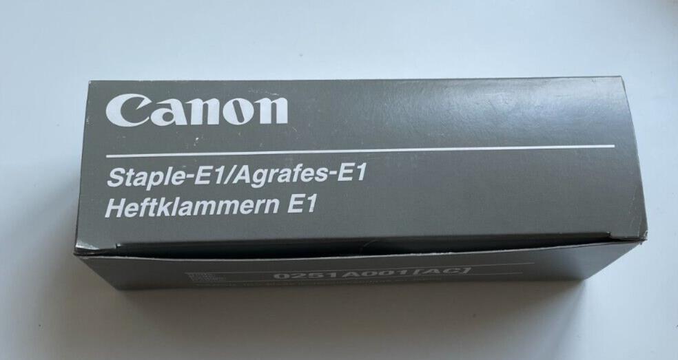 Canon staple -E1/Agrafes-E1 0251 A001 (AA) F23-5705-000 3 pack 3 x 5000