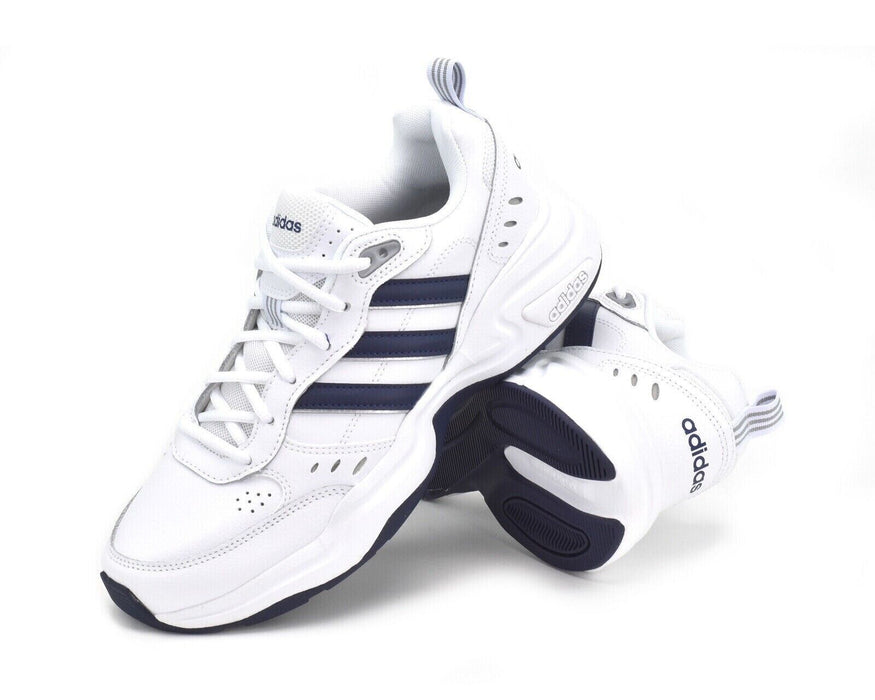 adidas Strutter Mens Trainers White/Blue EG2654 Mens UK Size 10.5