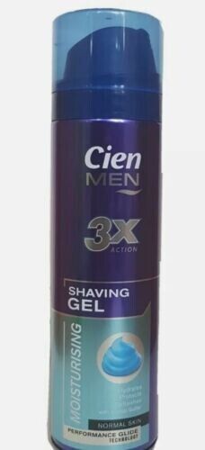 Action Shaving Gel, Moisturising, Performance Glide Technology, Hydrates x1