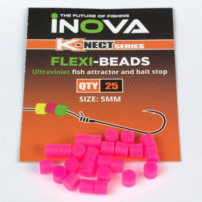 Inova Ultraviolet Glow Flexi-Beads 5mm x 25