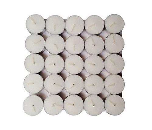 50 PACK Candles Tea Lights Tealights 8 HOURS LONG BURN Deep Nightlight Cup