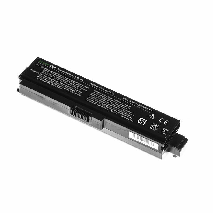 PA3819U-1BAS Battery for Toshiba Laptop 6600mAh extended power long life UK