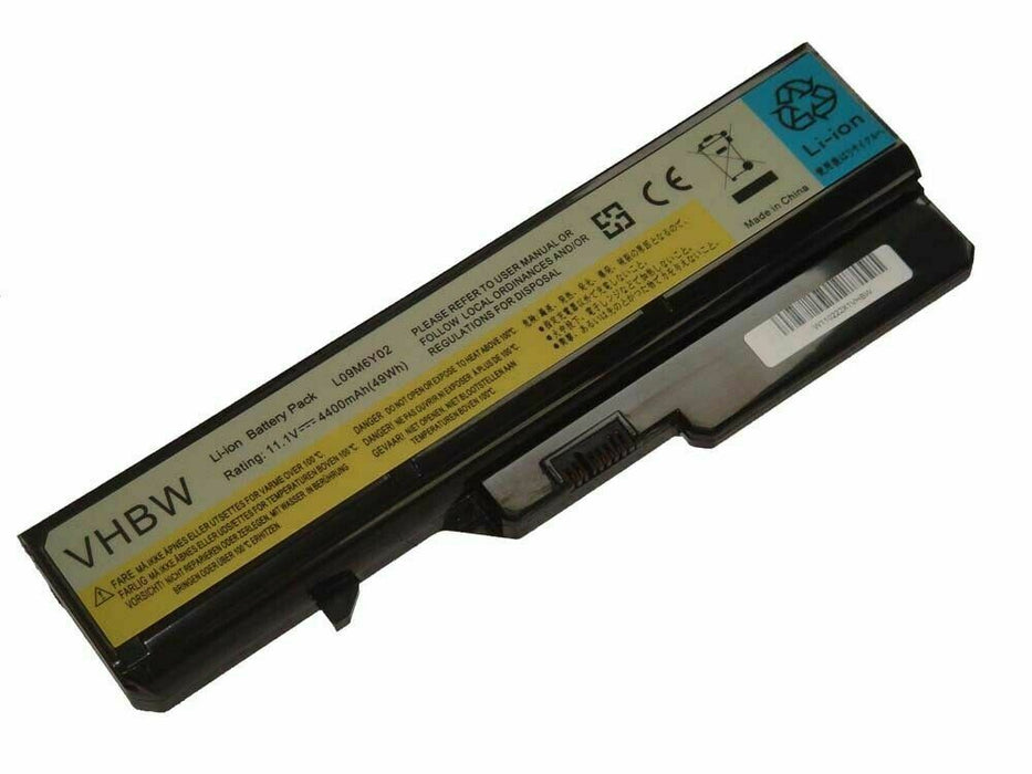 LAPTOP BATTERY 11.1V 4400mAh BLACK FOR IBM Lenovo 57Y6455 / L08S6Y21 / L09C6Y02