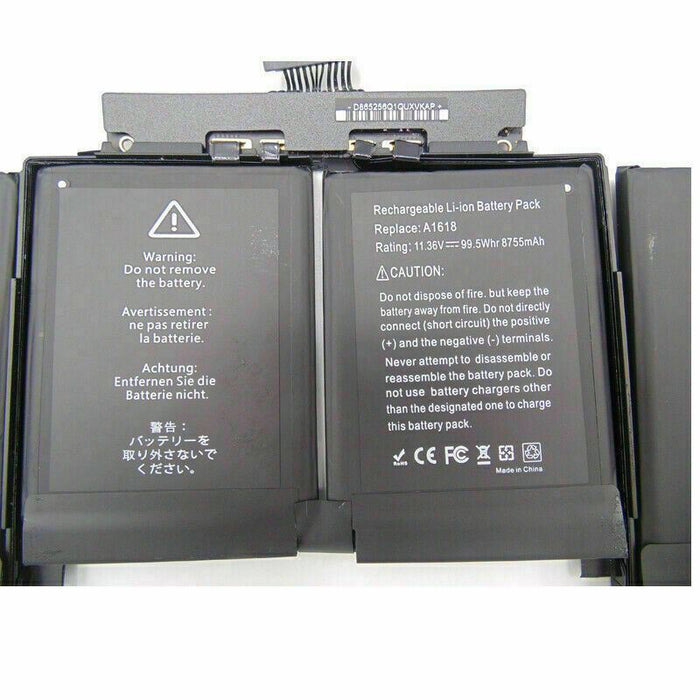 A1618 Battery For Apple MacBook Pro 15" Retina A1398 Mid 2015 EMC2909 UK LATEST