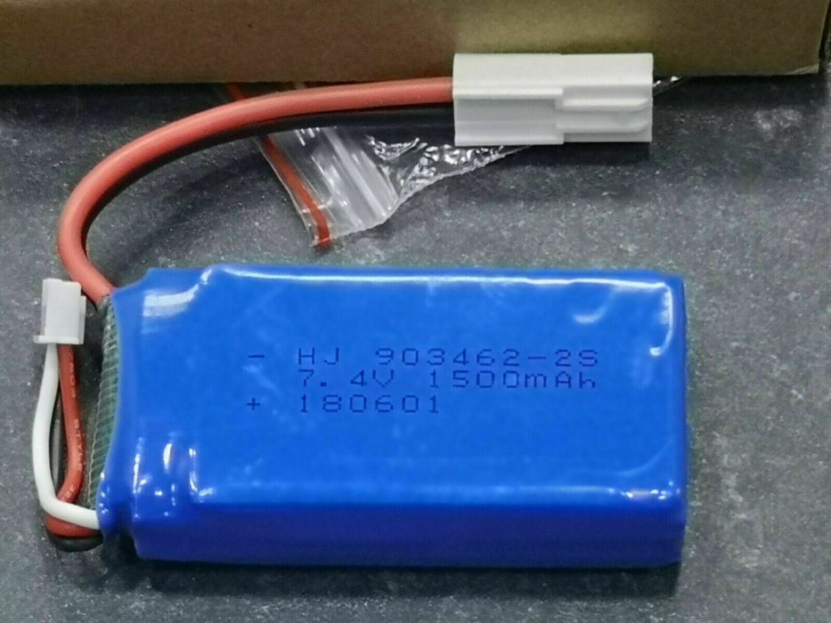 Rechargeable 7.4V 1500mAh Lipo Battery Pack for HJ816 HJ817 903462