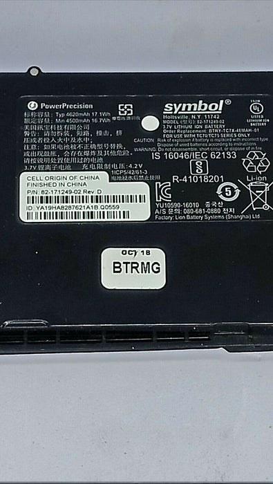 Symbol Zebra TC75 TC70 Battery Genuine Also TC70X TC75X TC72 TC77 Original used