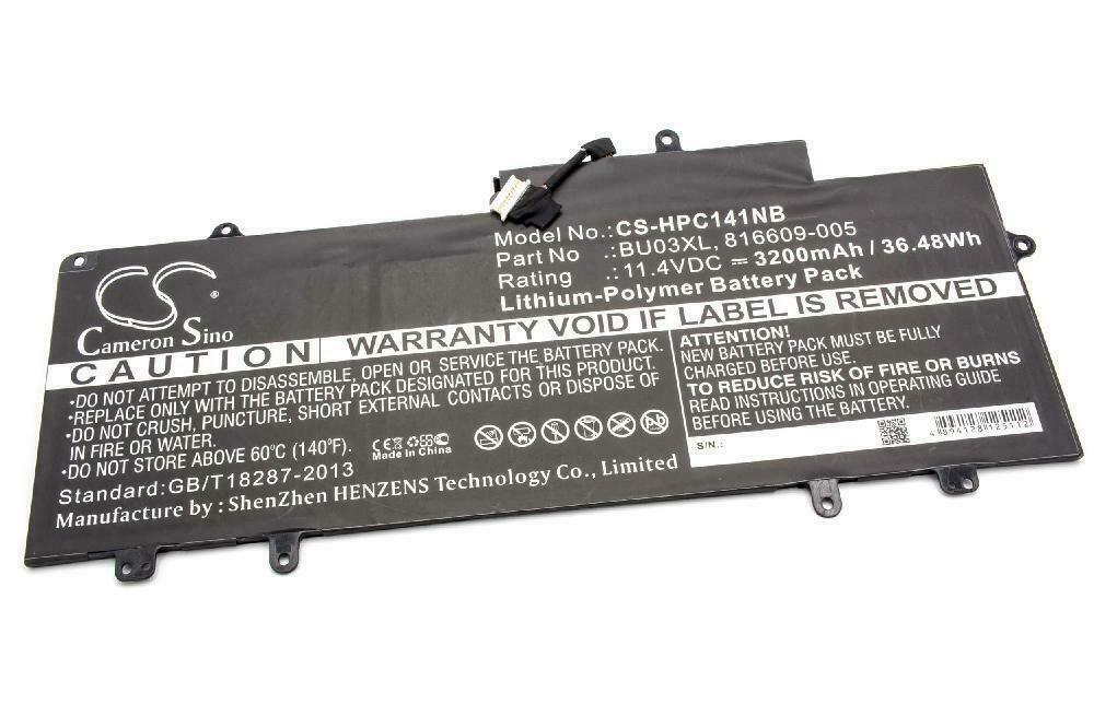 Replacement Battery for HP Chromebook 816609-005, BU03XL N.I. Scotland