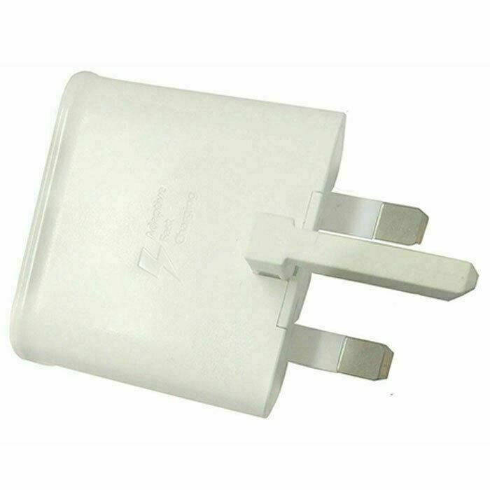 New Samsung Fast Charger Plug 3 Pin Plug- Genuine Price No Drop Down Price Hike