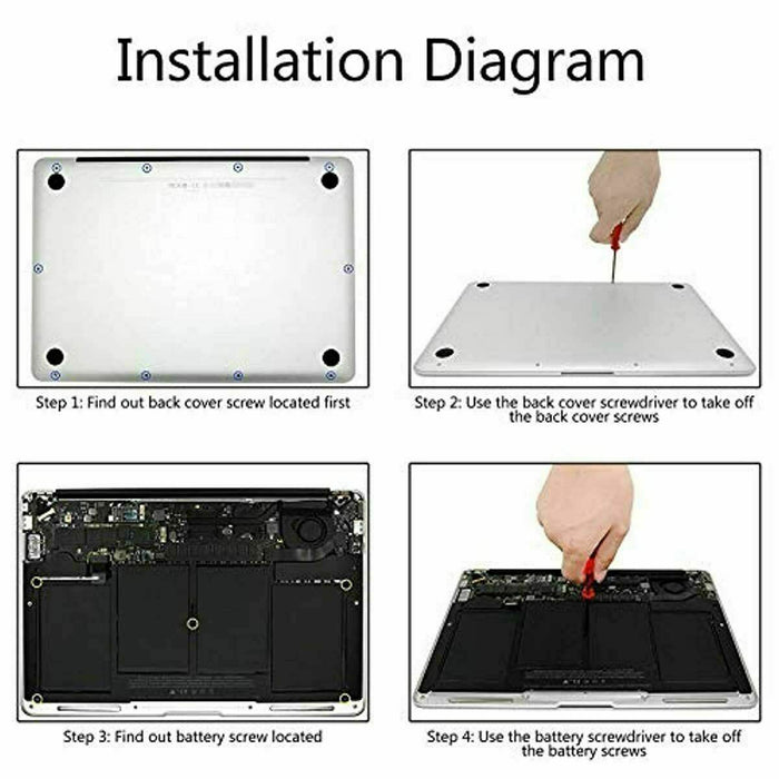 BRTONG Laptop Battery Compatible with MacBook Air 13 inch A1405 A1377 A1466