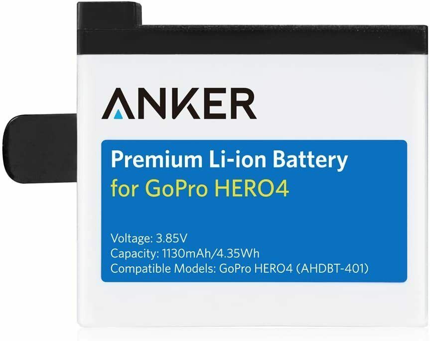 Anker GoPro Replacement Battery for HERO4 and GoPro AHDBT-401