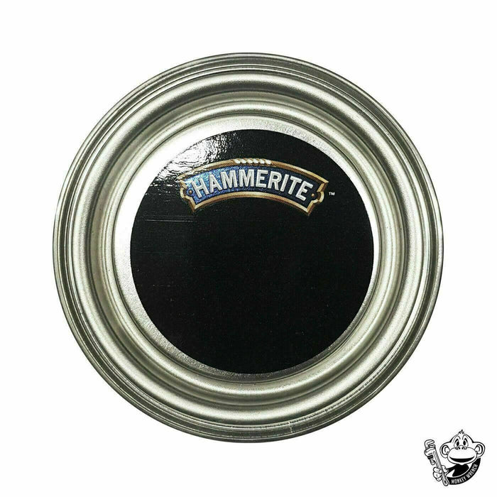 HAMMERITE SMOOTH BLACK DIRECT TO RUST METAL PAINT- 250ML