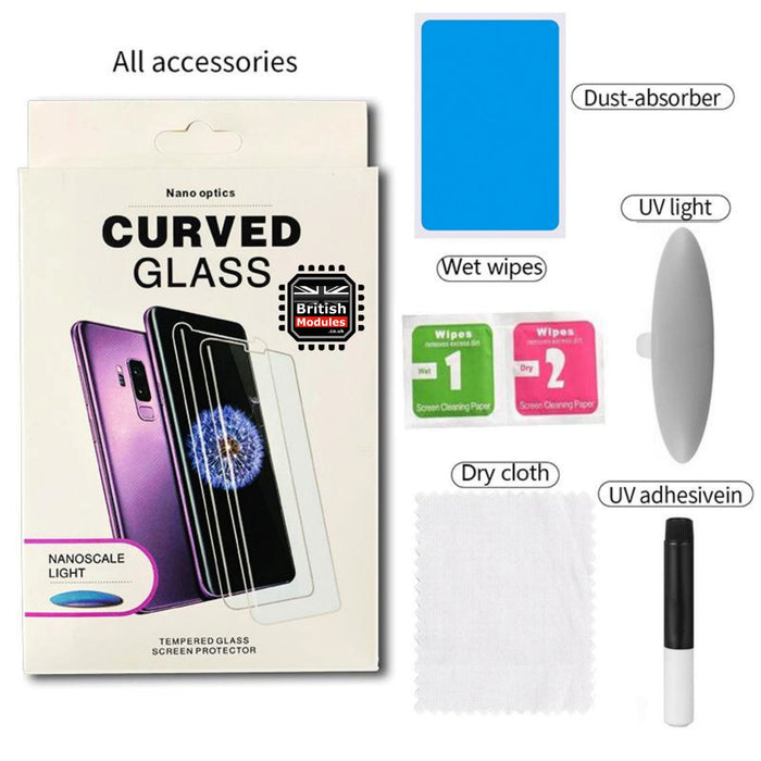 Galaxy S10 5G UV Glue Nano Optics 3D 9H Curved Tempered Glass Screen Protector